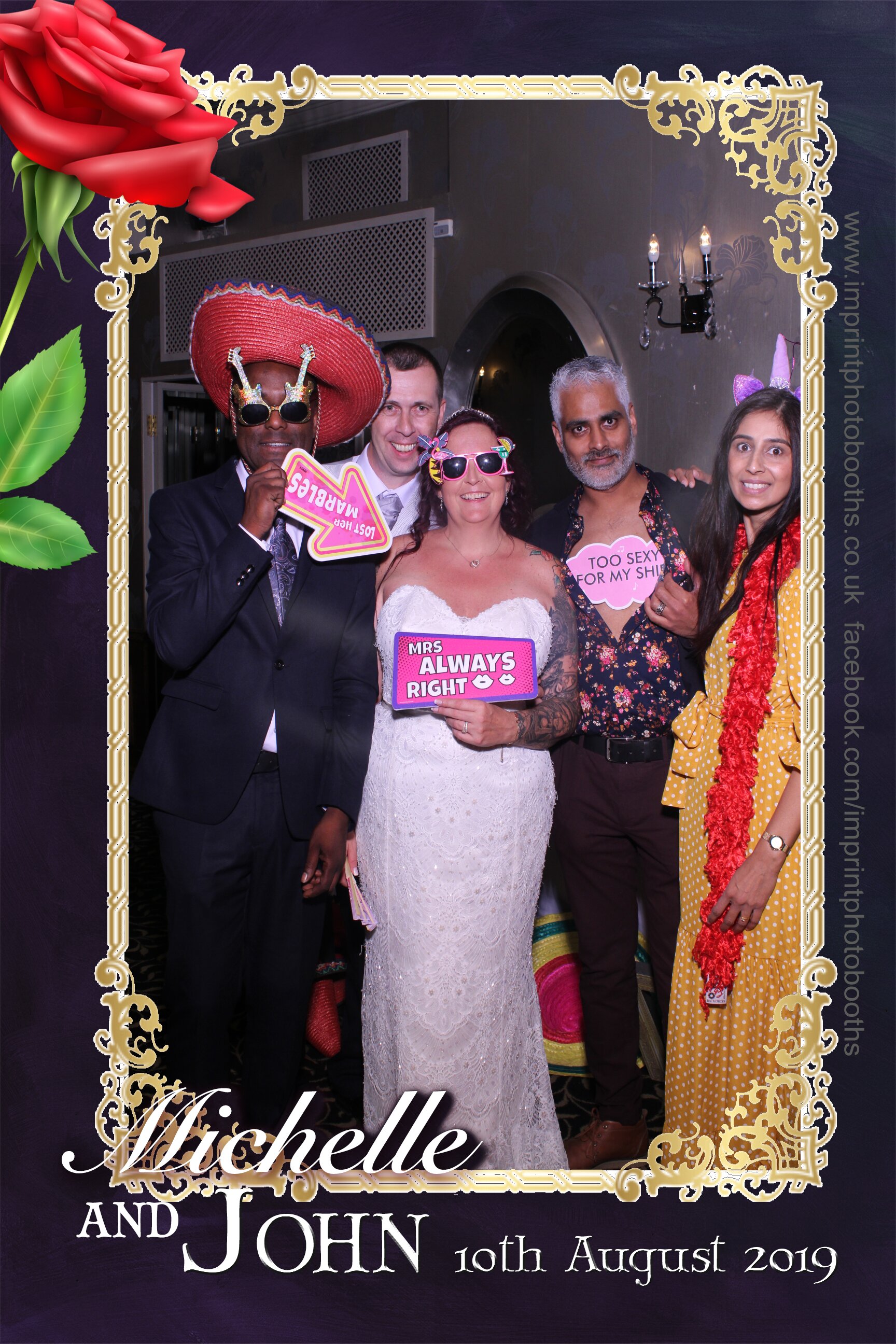 Michelle and John's Wedding | View more photos from the event at gallery.imprintphotobooths.co.uk/u/Imprint-Photobooths/Michelle-and-Johns-Wedding